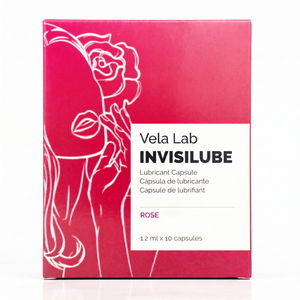 Invisilube · Lubricante Íntimo en Cápsulas con Rosa · vista 1